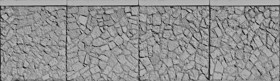 Textures   -   ARCHITECTURE   -   STONES WALLS   -   Claddings stone   -   Exterior  - Cladding retaining wall stone texture seamless 18355 - Displacement