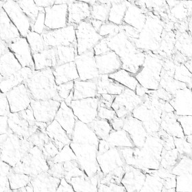 Textures   -   ARCHITECTURE   -   STONES WALLS   -   Claddings stone   -   Exterior  - Wall cladding flagstone texture seamless 18356 - Ambient occlusion