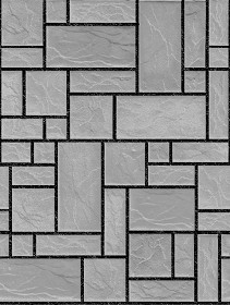 Textures   -   ARCHITECTURE   -   STONES WALLS   -   Claddings stone   -   Exterior  - Wall cladding stone texture seamless 19006 - Bump