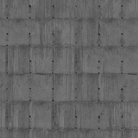 Textures   -   ARCHITECTURE   -   CONCRETE   -   Plates   -   Dirty  - Concrete dirt plates wall texture seamless 01751 - Displacement