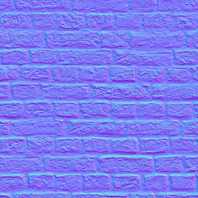Textures   -   ARCHITECTURE   -   BRICKS   -   Dirty Bricks  - Dirty bricks texture seamless 00145 - Normal