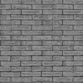 Textures   -   ARCHITECTURE   -   BRICKS   -   Facing Bricks   -   Rustic  - Rustic bricks texture seamless 00176 - Displacement