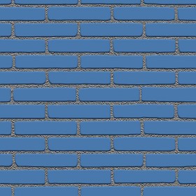 Textures   -   ARCHITECTURE   -   BRICKS   -   Colored Bricks   -  Smooth - Texture colored bricks smooth seamless 00054