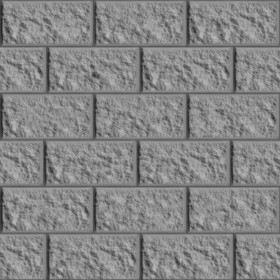 Textures   -   ARCHITECTURE   -   STONES WALLS   -   Claddings stone   -   Exterior  - Wall cladding stone texture seamless 07740 - Displacement