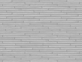 Textures   -   ARCHITECTURE   -   WALLS TILE OUTSIDE  - Clay bricks wall cladding PBR texture seamless 21731 - Displacement