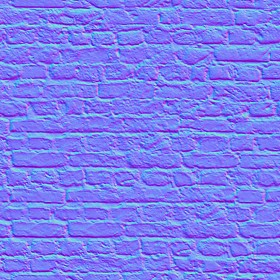 Textures   -   ARCHITECTURE   -   BRICKS   -   Dirty Bricks  - Dirty bricks texture seamless 00172 - Normal