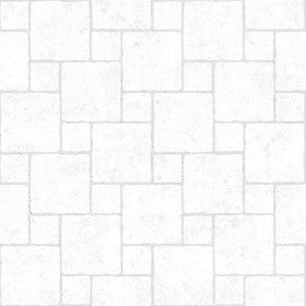 Textures   -   ARCHITECTURE   -   PAVING OUTDOOR   -   Pavers stone   -   Blocks mixed  - Pavers stone mixed size texture seamless 06117 - Ambient occlusion
