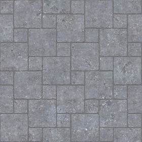Textures   -   ARCHITECTURE   -   PAVING OUTDOOR   -   Pavers stone   -  Blocks mixed - Pavers stone mixed size texture seamless 06117