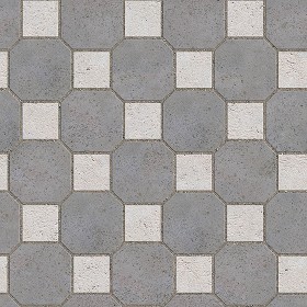 Textures   -   ARCHITECTURE   -   PAVING OUTDOOR   -   Concrete   -   Blocks mixed  - Paving concrete mixed size texture seamless 05591 (seamless)