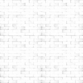 Textures   -   ARCHITECTURE   -   BRICKS   -   Colored Bricks   -   Rustic  - Texture colored bricks rustic seamless 00030 - Ambient occlusion