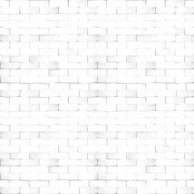 Textures   -   ARCHITECTURE   -   BRICKS   -   Colored Bricks   -   Rustic  - Texture colored bricks rustic seamless 00030 - Ambient occlusion