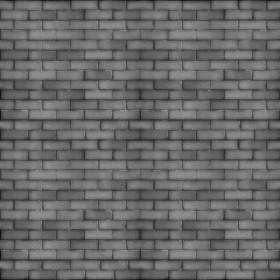 Textures   -   ARCHITECTURE   -   BRICKS   -   Colored Bricks   -   Rustic  - Texture colored bricks rustic seamless 00030 - Displacement