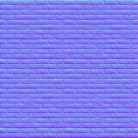 Textures   -   ARCHITECTURE   -   BRICKS   -   Colored Bricks   -   Rustic  - Texture colored bricks rustic seamless 00030 - Normal