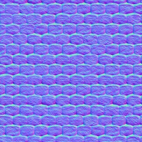 Textures   -   ARCHITECTURE   -   STONES WALLS   -   Stone blocks  - Wall stone with regular blocks texture seamless 08322 - Normal