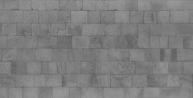 Textures   -   ARCHITECTURE   -   STONES WALLS   -   Claddings stone   -   Exterior  - Slate wall cladding stone texture seamless 19346 - Displacement
