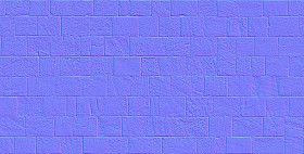 Textures   -   ARCHITECTURE   -   STONES WALLS   -   Claddings stone   -   Exterior  - Slate wall cladding stone texture seamless 19346 - Normal