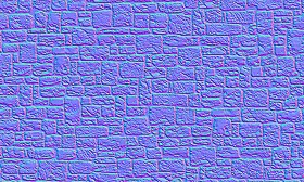 Textures   -   ARCHITECTURE   -   STONES WALLS   -   Claddings stone   -   Exterior  - Cladding retaining wall stone texture seamless 19355 - Normal