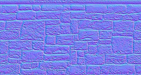 Textures   -   ARCHITECTURE   -   STONES WALLS   -   Claddings stone   -   Exterior  - Retaining walls stone for gardens texture horizontal seamless 19358 - Normal