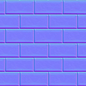 Textures   -   ARCHITECTURE   -   STONES WALLS   -   Claddings stone   -   Exterior  - Metro wall cladding stone texture seamless 19359 - Normal