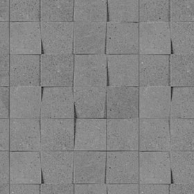 Textures   -   ARCHITECTURE   -   CONCRETE   -   Plates   -   Clean  - Clean cinder block texture seamless 01653 - Displacement