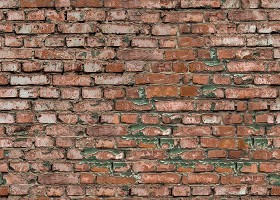 Textures   -   ARCHITECTURE   -   BRICKS   -  Damaged bricks - Damaged bricks texture seamless 00132