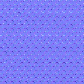 Textures   -   MATERIALS   -   METALS   -   Perforated  - Red perforated metal texture seamless 10503 - Normal