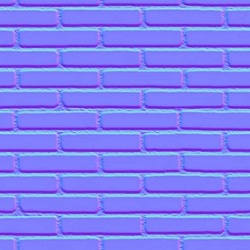 Textures   -   ARCHITECTURE   -   BRICKS   -   Colored Bricks   -   Smooth  - Texture colored bricks smooth seamles 00082 - Normal