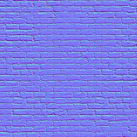 Textures   -   ARCHITECTURE   -   BRICKS   -   White Bricks  - White bricks texture seamless 00520 - Normal