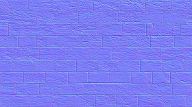 Textures   -   ARCHITECTURE   -   STONES WALLS   -   Claddings stone   -   Exterior  - Slate wall cladding stone texture seamless 19360 - Normal
