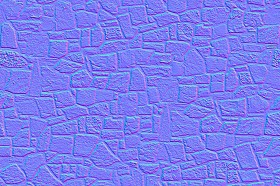 Textures   -   ARCHITECTURE   -   STONES WALLS   -   Claddings stone   -   Exterior  - Flagstones wall cladding texture seamless 19795 - Normal