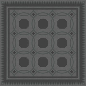 Textures   -   ARCHITECTURE   -   TILES INTERIOR   -   Cement - Encaustic   -   Cement  - Cement concrete tile texture seamless 13346 - Specular