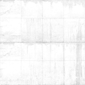 Textures   -   ARCHITECTURE   -   CONCRETE   -   Plates   -   Dirty  - Concrete dirt plates wall texture seamless 01743 - Ambient occlusion