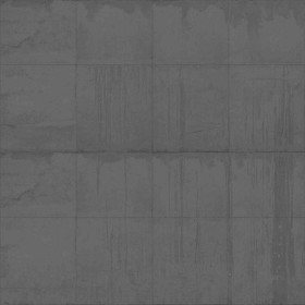 Textures   -   ARCHITECTURE   -   CONCRETE   -   Plates   -   Dirty  - Concrete dirt plates wall texture seamless 01743 - Displacement