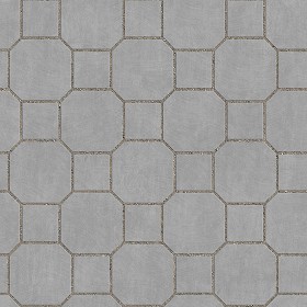 Textures   -   ARCHITECTURE   -   PAVING OUTDOOR   -   Concrete   -   Blocks mixed  - Paving concrete mixed size texture seamless 05593 (seamless)