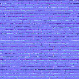 Textures   -   ARCHITECTURE   -   BRICKS   -   White Bricks  - White bricks texture seamless 00521 - Normal