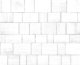 Textures   -   ARCHITECTURE   -   STONES WALLS   -   Claddings stone   -   Exterior  - Travertine wall cladding texture seamless 20106 - Ambient occlusion