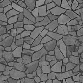 Textures   -   ARCHITECTURE   -   STONES WALLS   -   Claddings stone   -   Exterior  - Building wall cladding stone texture seamless 20197 - Displacement