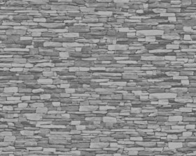 Textures   -   ARCHITECTURE   -   STONES WALLS   -   Claddings stone   -   Exterior  - Building wall cladding stone texture seamless 20501 - Displacement
