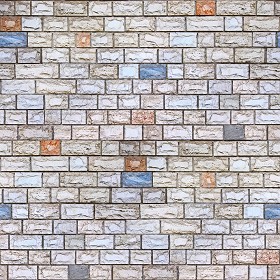 Textures   -   ARCHITECTURE   -   STONES WALLS   -   Claddings stone   -   Exterior  - Building wall cladding block stone texture seamless 20547 (seamless)