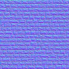 Textures   -   ARCHITECTURE   -   STONES WALLS   -   Claddings stone   -   Exterior  - Building wall cladding block stone texture seamless 20547 - Normal