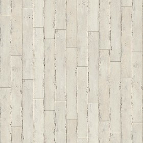 Textures   -   ARCHITECTURE   -   WOOD FLOORS   -   Parquet white  - Damaged white wood flooring texture seamless 20306 (seamless)