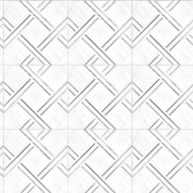 Textures   -   ARCHITECTURE   -   WOOD FLOORS   -   Geometric pattern  - Parquet geometric pattern texture seamless 04754 - Ambient occlusion