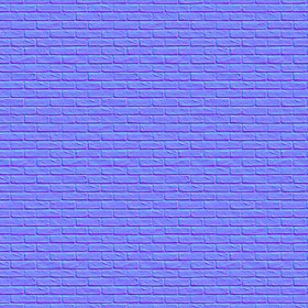 Textures   -   ARCHITECTURE   -   BRICKS   -   Facing Bricks   -   Rustic  - Rustic bricks texture seamless 00206 - Normal