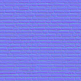 Textures   -   ARCHITECTURE   -   BRICKS   -   White Bricks  - White bricks texture seamles 00522 - Normal
