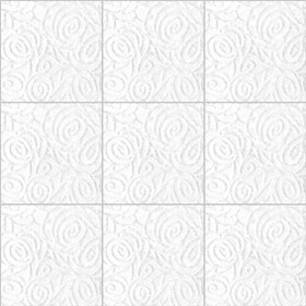 Textures   -   ARCHITECTURE   -   TILES INTERIOR   -   Stone tiles  - Lava square ornate tile texture seamless 15992 - Ambient occlusion