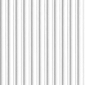 Textures   -   MATERIALS   -   METALS   -   Corrugated  - Painted corrugated metal texture seamless 09951 - Ambient occlusion
