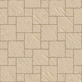 Textures   -   ARCHITECTURE   -   PAVING OUTDOOR   -   Pavers stone   -  Blocks mixed - Pavers stone mixed size texture seamless 06121