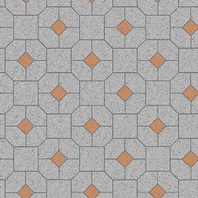 Textures   -   ARCHITECTURE   -   PAVING OUTDOOR   -   Concrete   -   Blocks mixed  - Paving concrete mixed size texture seamless 05595 (seamless)
