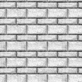 Textures   -   ARCHITECTURE   -   STONES WALLS   -   Stone blocks  - Rome wall stone with regular blocks texture seamless 08326 - Bump