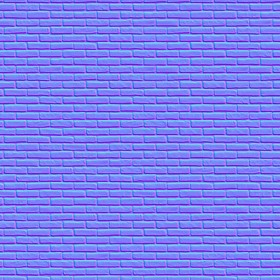 Textures   -   ARCHITECTURE   -   BRICKS   -   Facing Bricks   -   Rustic  - Rustic bricks texture seamless 00207 - Normal